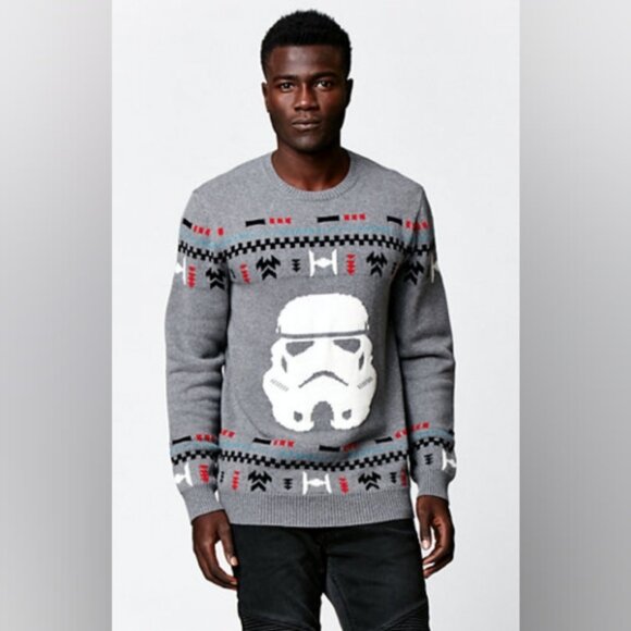 Star Wars Other - On The Byas x Disney Star Wars Stormtrooper Fair Isle Nordic Pullover Sweater M